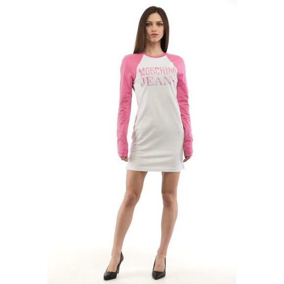 Moschino Multicolor Cotton Casual Women's Dress